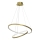 Lámpara LED colgante HOOP LED/51W/230V diá. 60 cm 4000K dorado