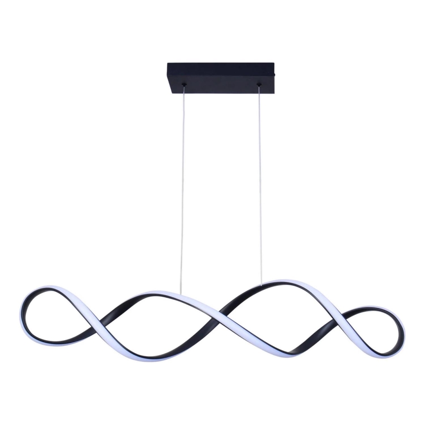 Lámpara LED colgante INFINITO LED/34W/230V negro
