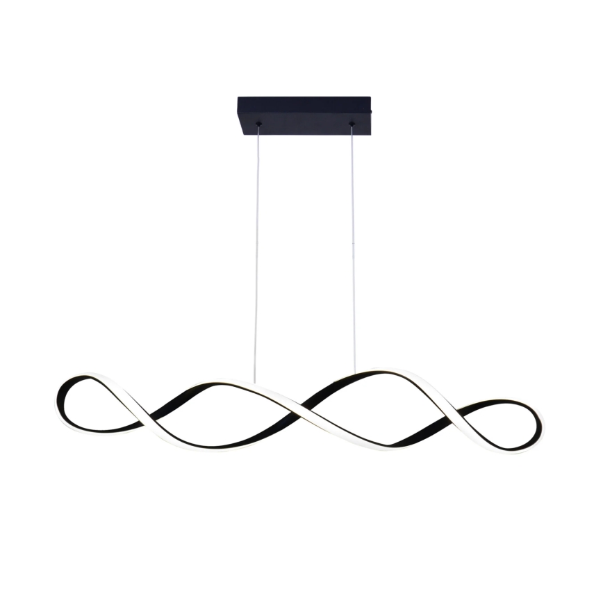 Lámpara LED colgante INFINITO LED/34W/230V negro