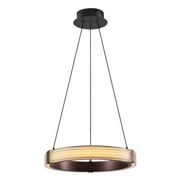 Lámpara LED colgante JESI LED/2W/230V 3000K marrón