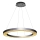 Lámpara LED colgante JESI LED/90W/230V 3000K diámetro 100 cm plata