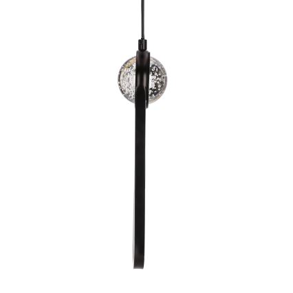 Lámpara LED colgante LACRIMA LED/15W/230V 3000K negro