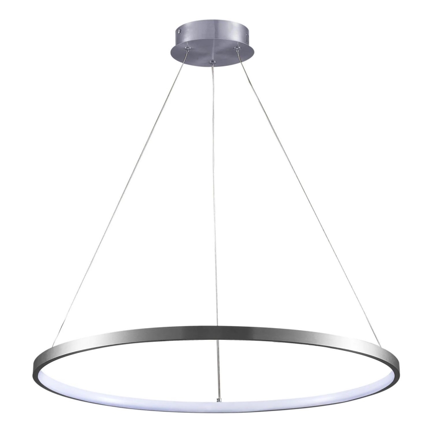 Lámpara LED colgante LEA LED/20W/230V 4000K diá. 50 cm cromo mate