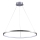 Lámpara LED colgante LEA LED/20W/230V 4000K diá. 50 cm cromo mate