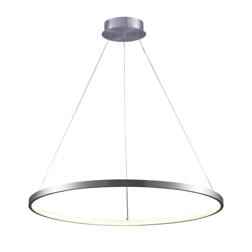 Lámpara LED colgante LEA LED/20W/230V 4000K diá. 50 cm cromo mate