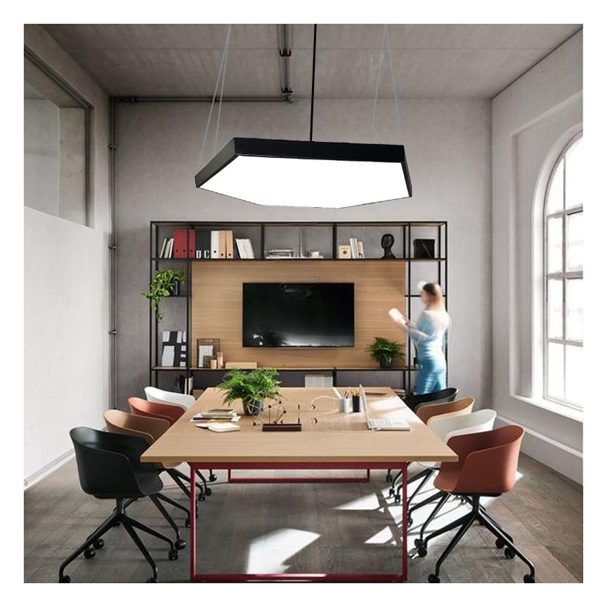 Lámpara LED colgante LED/100W/230V 4000K diá. 100 cm