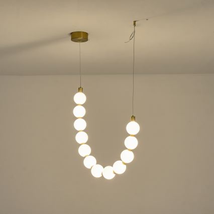Lámpara LED colgante LED/12W/230V 3000K
