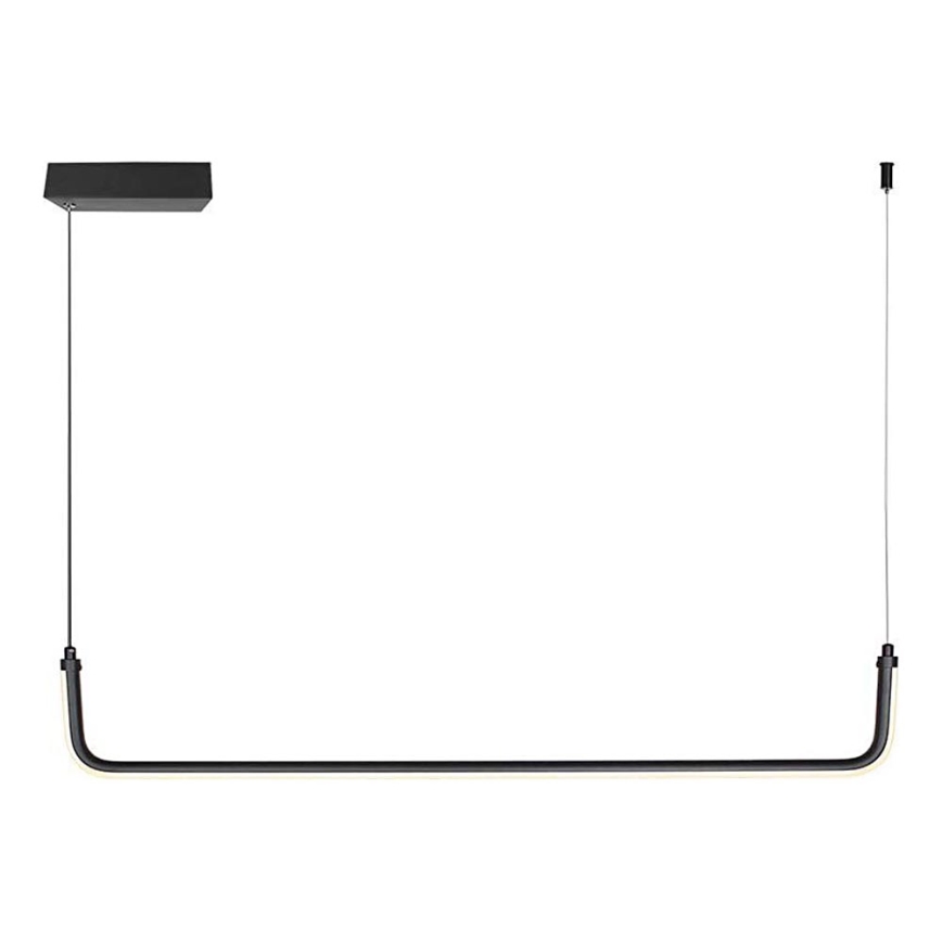 Lámpara LED colgante LED/12W/230V 4000K 90 cm negro