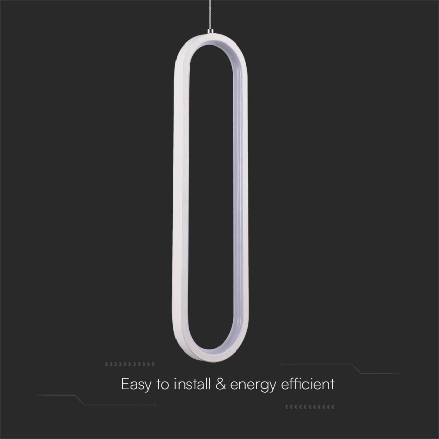 Lámpara LED colgante LED/13W/230V 4000K blanco