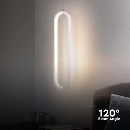 Lámpara LED colgante LED/13W/230V 4000K blanco