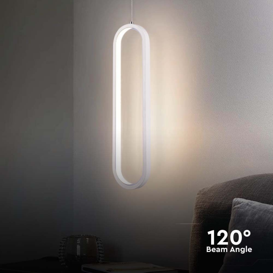 Lámpara LED colgante LED/13W/230V 4000K blanco