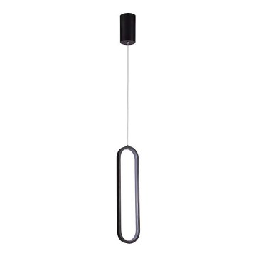 Lámpara LED colgante LED/13W/230V 4000K negro