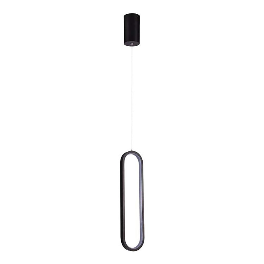 Lámpara LED colgante LED/13W/230V 4000K negro