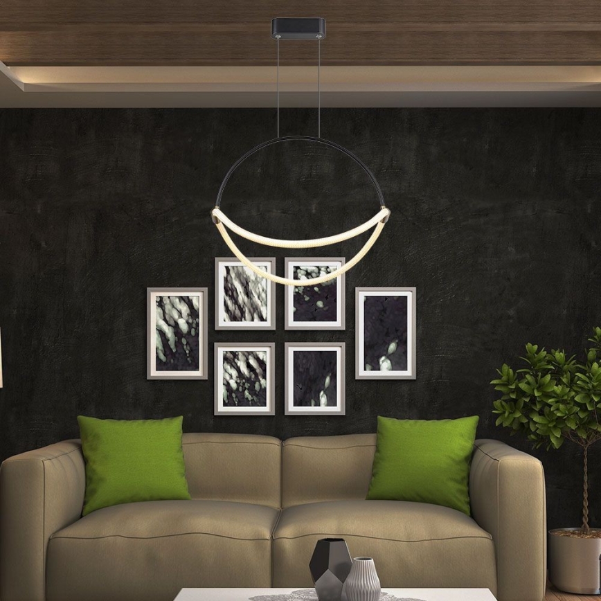Lámpara LED colgante LED/16W/230V 3000K diá. 50 cm