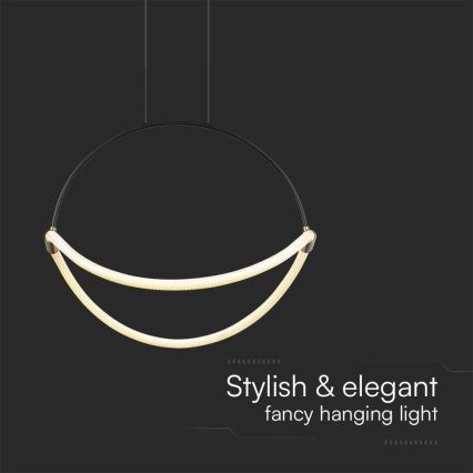 Lámpara LED colgante LED/16W/230V 3000K diá. 50 cm