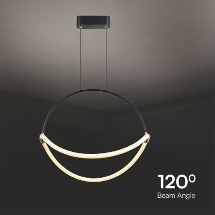 Lámpara LED colgante LED/16W/230V 3000K diá. 50 cm