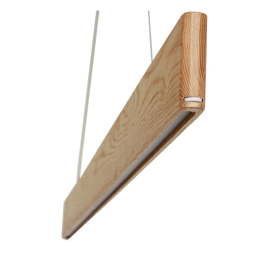 Lámpara LED colgante LED/22W/230V 4000K 120 cm ceniza/madera maciza