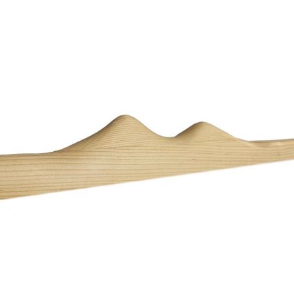 Lámpara LED colgante LED/22W/230V 4000K 120 cm ceniza/madera maciza