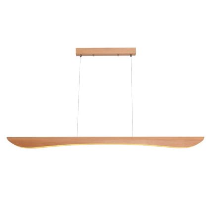 Lámpara LED colgante LED/22W/230V 4000K 120 cm haya/madera maciza