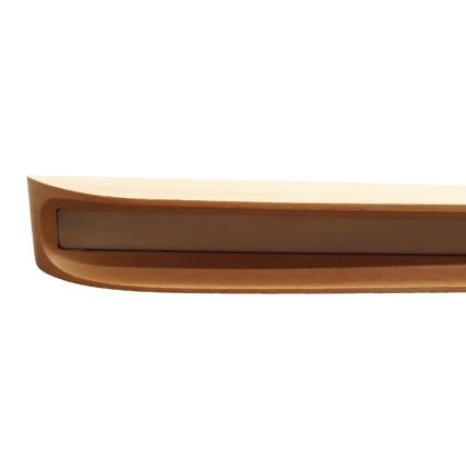 Lámpara LED colgante LED/22W/230V 4000K 120 cm haya/madera maciza