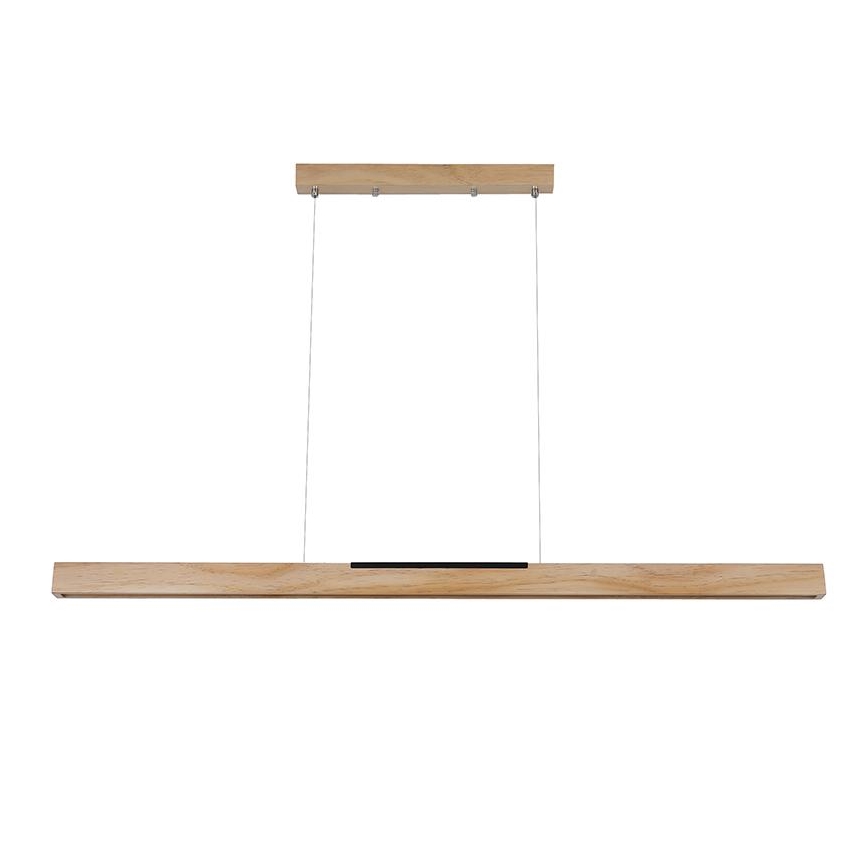 Lámpara LED colgante LED/22W/230V 4000K 120 cm pino/madera maciza