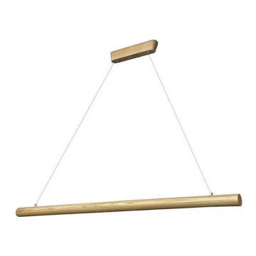 Lámpara LED colgante LED/26W/230V 4000K 150 cm ceniza/madera maciza
