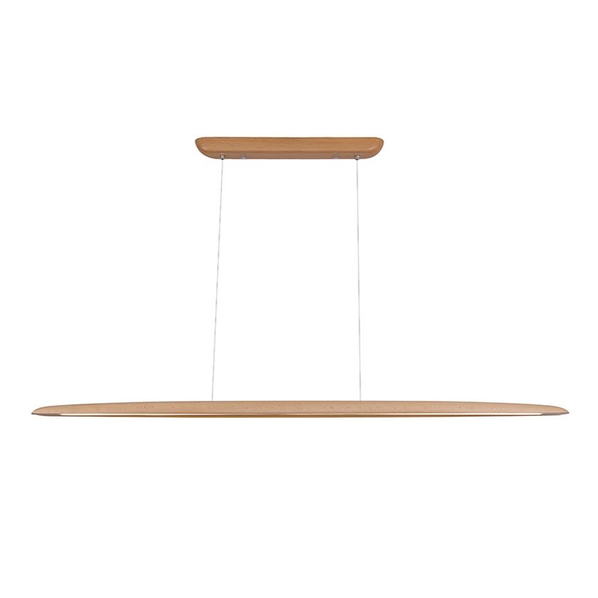 Lámpara LED colgante LED/26W/230V 4000K 150 cm haya/madera maciza