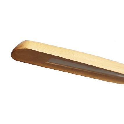 Lámpara LED colgante LED/26W/230V 4000K 150 cm haya/madera maciza