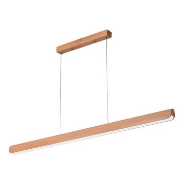 Lámpara LED colgante LED/26W/230V 4000K 150 cm haya/madera maciza
