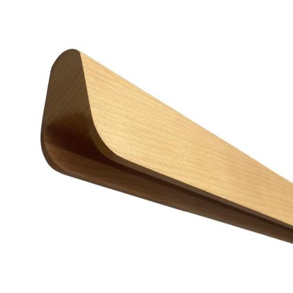 Lámpara LED colgante LED/26W/230V 4000K 150 cm haya/madera maciza