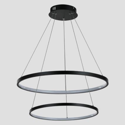 Lámpara LED colgante LED/37W/230V 3000K negro