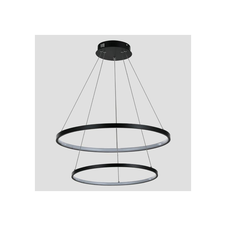 Lámpara LED colgante LED/37W/230V 3000K negro
