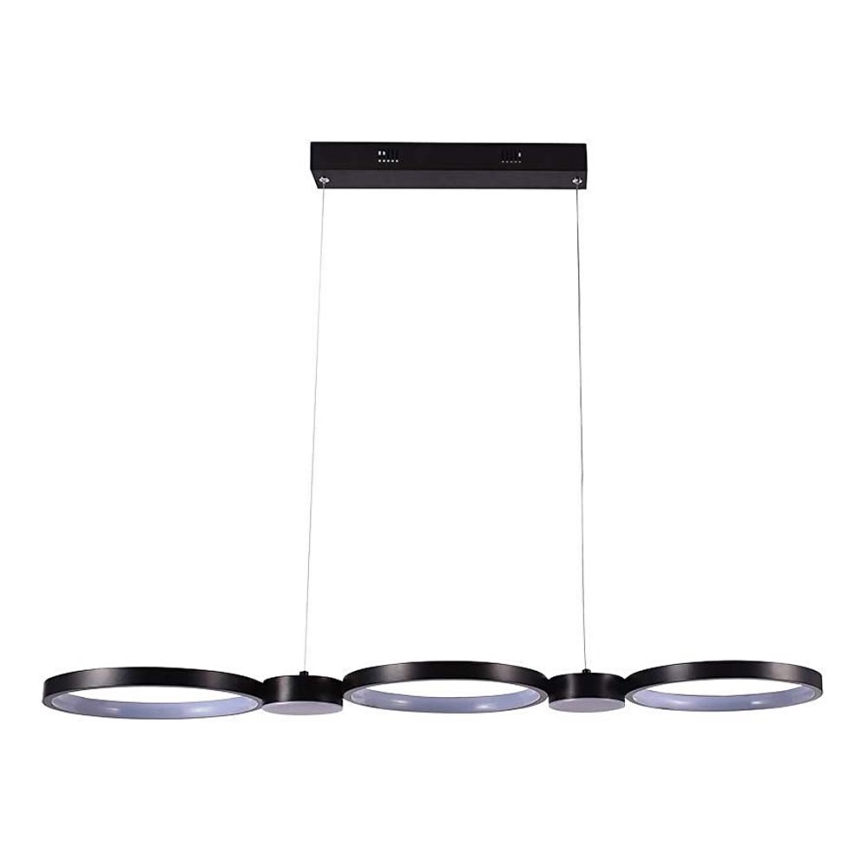 Lámpara LED colgante LED/38W/230V 3000K negro