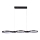 Lámpara LED colgante LED/38W/230V 3000K negro