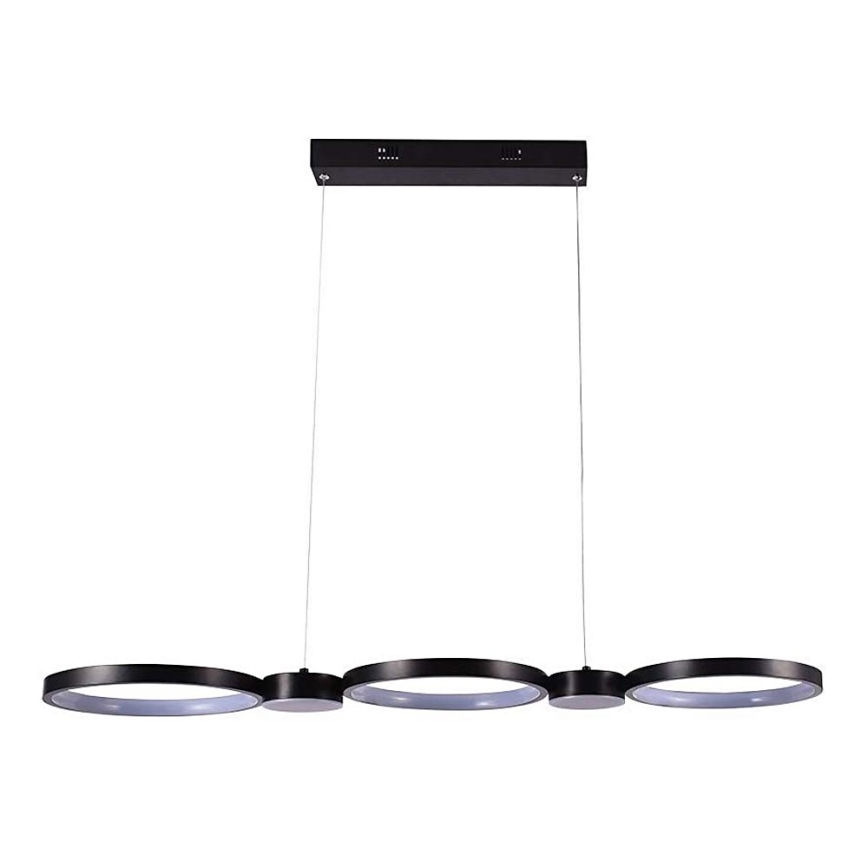 Lámpara LED colgante LED/38W/230V 4000K negro