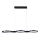Lámpara LED colgante LED/38W/230V 4000K negro