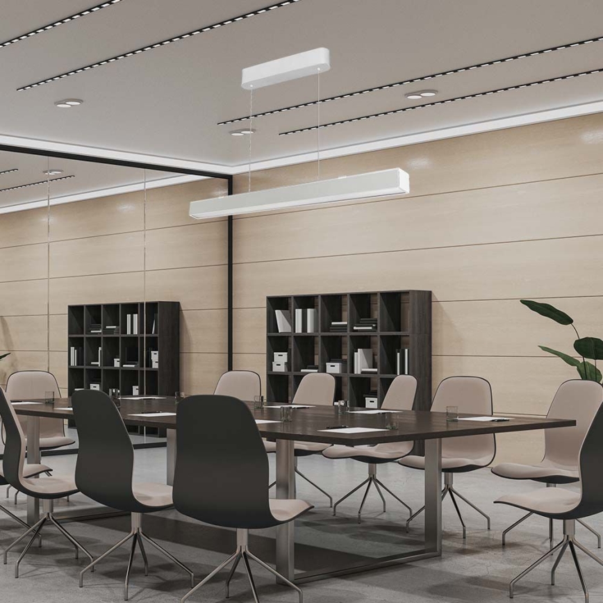 Lámpara LED colgante LED/40W/230V 3000/4000/6400K blanco