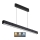 Lámpara LED colgante LED/40W/230V 3000/4000/6400K negro