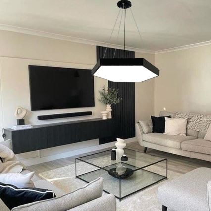 Lámpara LED colgante LED/40W/230V 4000K diá. 60 cm