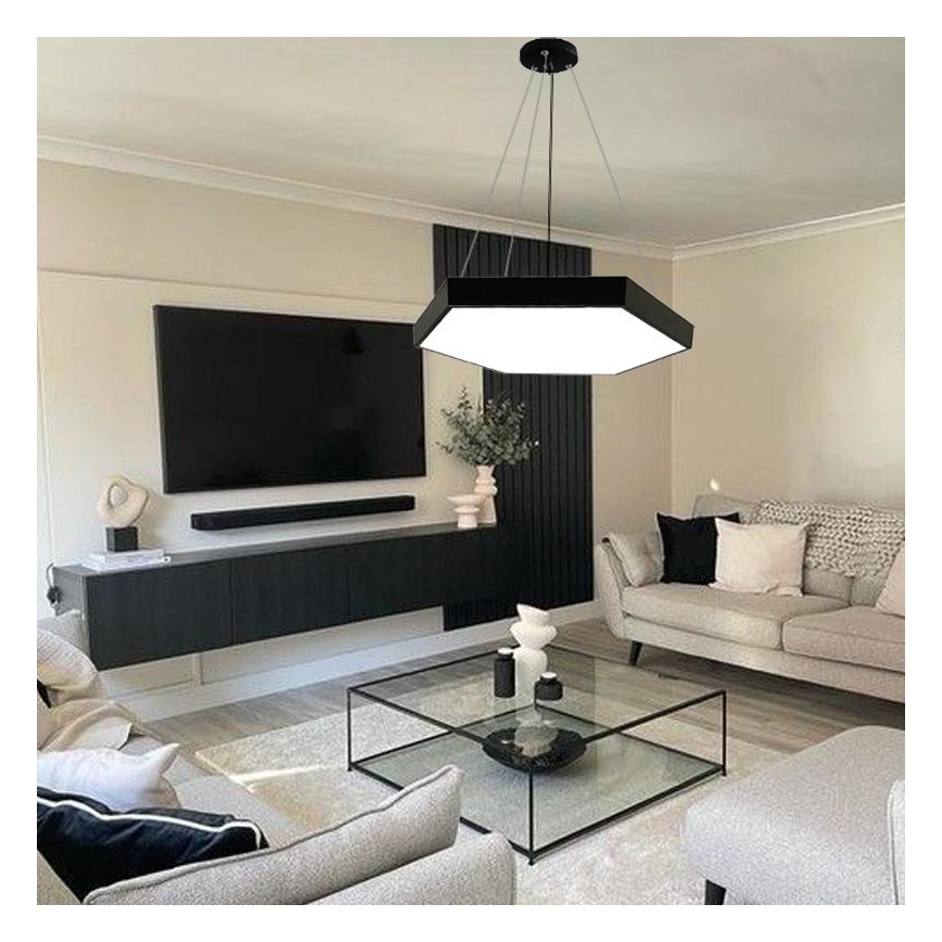 Lámpara LED colgante LED/40W/230V 4000K diá. 60 cm