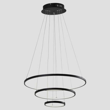 Lámpara LED colgante LED/42W/230V 3000K negro