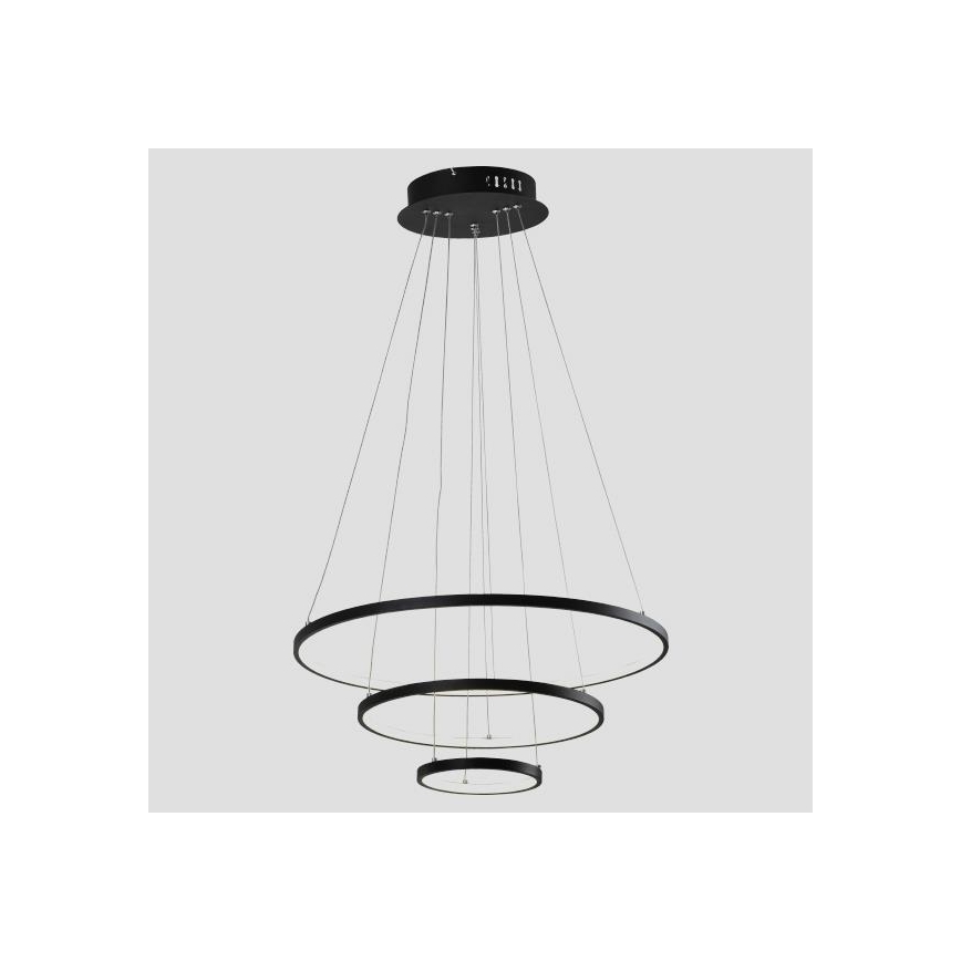 Lámpara LED colgante LED/42W/230V 3000K negro