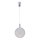 Lámpara LED colgante LED/6,3W/230V 3000K cromo brillante diá. 25 cm