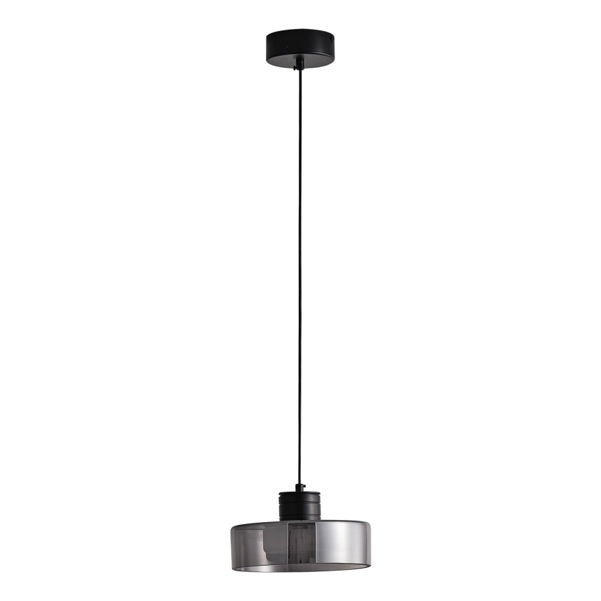 Lámpara LED colgante LED/8W/230V 3000K negro/ahumado pr. 20 cm