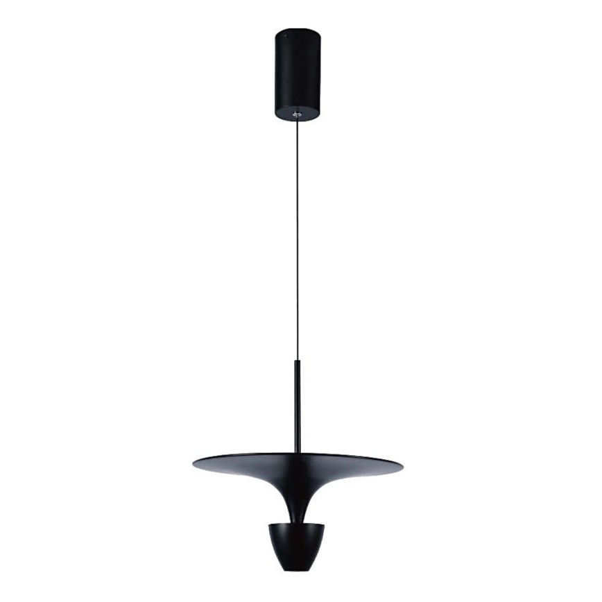 Lámpara LED colgante LED/9W/230V 3000K negro