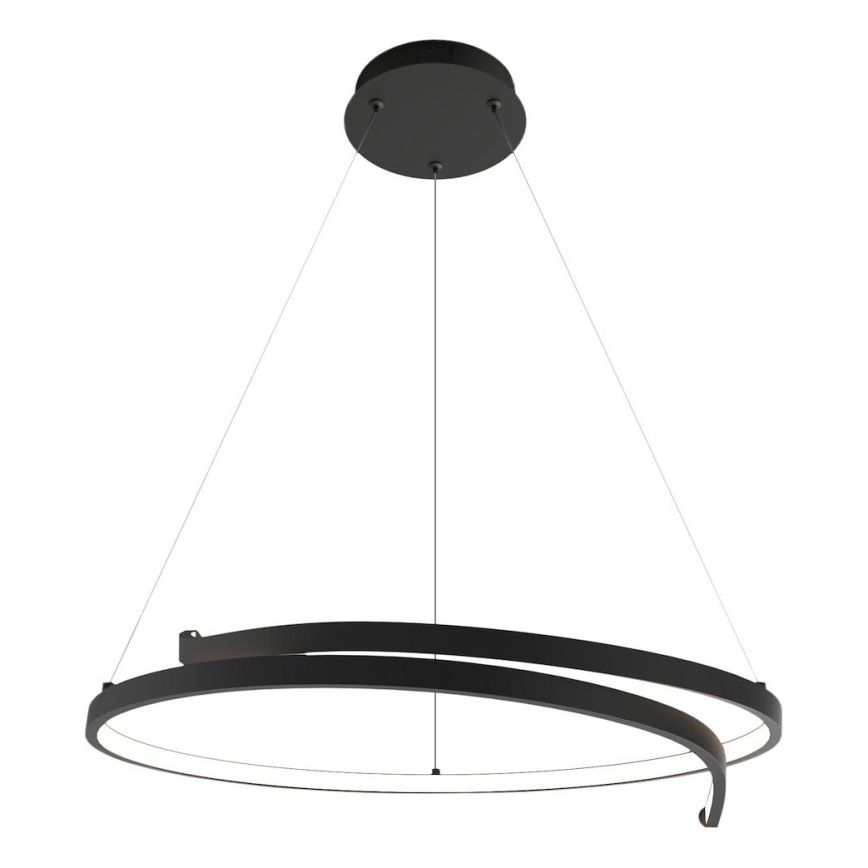 Lámpara LED colgante LORENZO LED/35W/230V negro