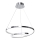 Lámpara LED colgante LUCERO LED/48W/230V cromo brillante