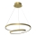 Lámpara LED colgante LUCERO LED/48W/230V dorado