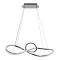 Lámpara LED colgante MARCO LED/42W/230V cromo brillante