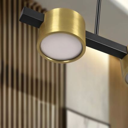 Lámpara LED colgante MIRELLA 3xGX53/6W/230V dorado/negro